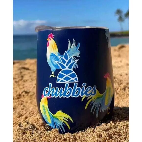 NWT Chubbies The Fowl Play Drink Tumbler - Picture 3 of 3